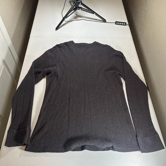 RALPH LAUREN GOLF Striped Collar Polo gray vintage Sz S - Picture 5 of 8